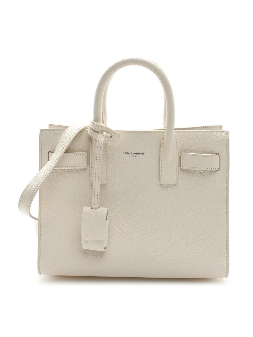 Saint Laurent Grained Calfskin Nano Sac #348604S11B